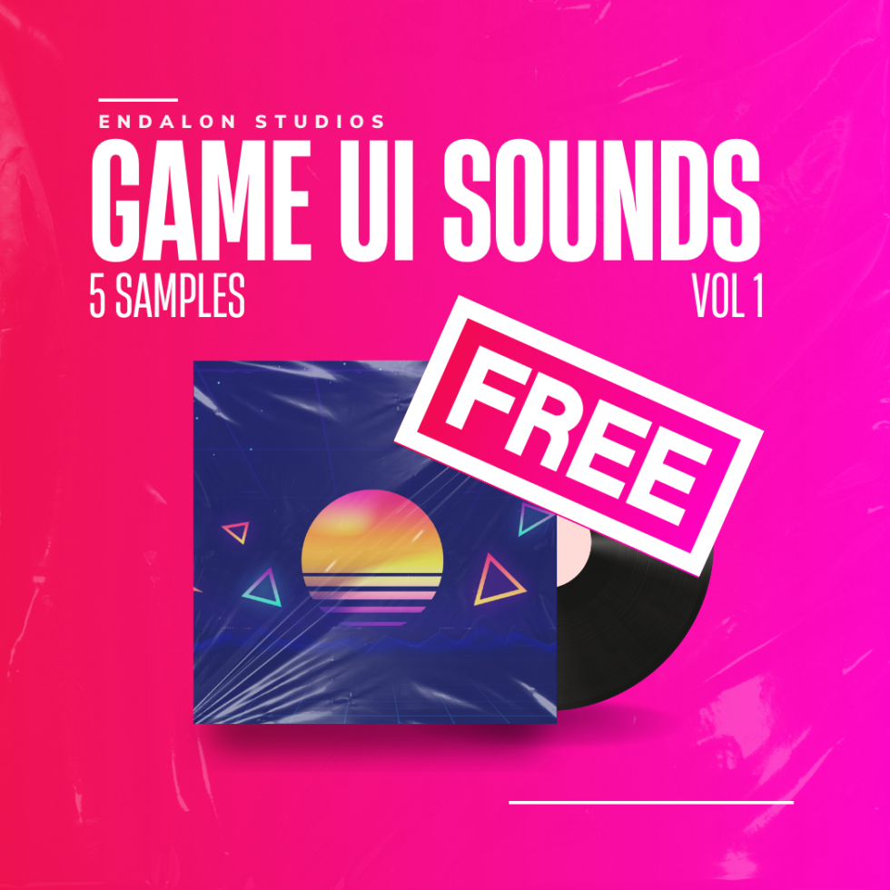 5 FREE Sounds - Game UI Sounds Vol. 1 - Freebies - Endalon Studios